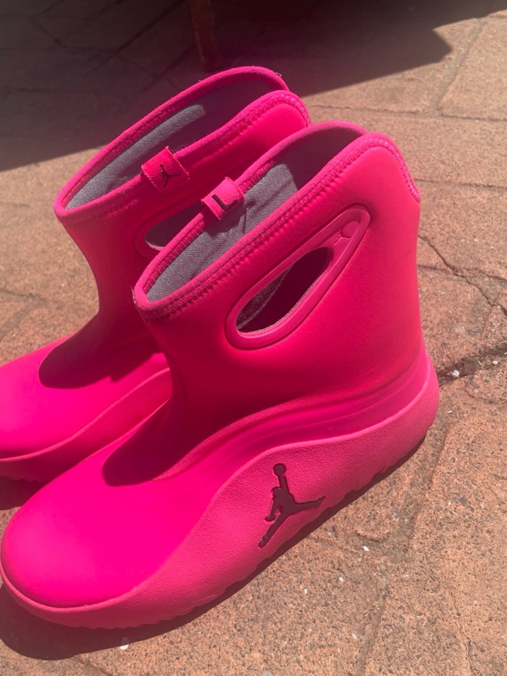 Jordan Girls' Hot Pink Pull-On Neoprene Boot